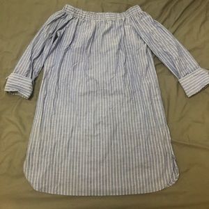 Off the shoulder dress